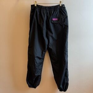 Columbia Snow Pants Black Insulated Ski Snowboard Women’s Size L Purple Details